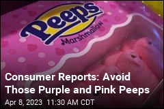 Consumer Reports: Avoid Those Purple and Pink Peeps