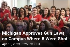 Students Cheer New Gun Laws on Campus Where 8 Were Shot