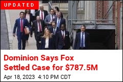 Fox Defamation Trial Abruptly Called Off