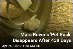 After 439 Days, Rock Dislodges Itself From Mars Rover