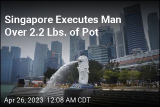 Singapore Hangs Man Over 2.2 Pounds of Cannabis