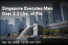 Singapore Hangs Man Over 2.2 Pounds of Cannabis