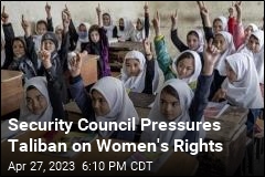 Security Council Pressures Taliban on Women&#39;s Rights