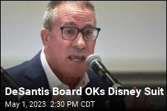 DeSantis Board Approves Countersuing Disney