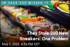 They Stole 200 New Sneakers. One Problem