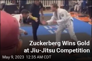 Mark Zuckerberg Wins Gold Medal at Jiu-Jitsu Competition
