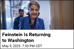 Feinstein Is Returning to Washington