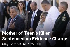 Mother of Teen&#39;s Killer Sentenced on Evidence Charge