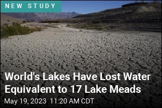 World&#39;s Lakes Have Lost Water Equivalent to 17 Lake Meads