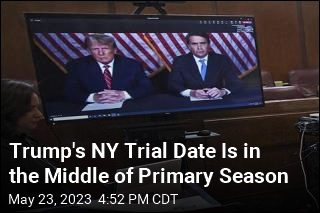 Trump Gets a Trial Date in NY Criminal Case