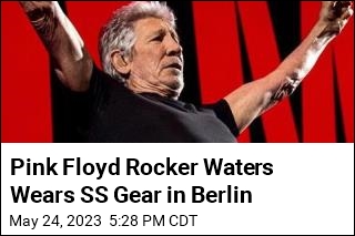 Pink Floyd Rocker Waters Wears SS Gear in Berlin
