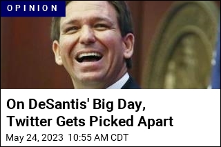 On DeSantis&#39; Big Day, Twitter Goes Under the Microscope