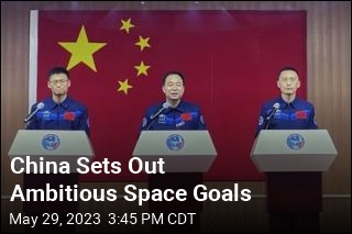 China Says It Plans to Have Astronauts on Moon by 2030