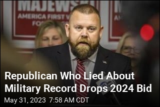 Republican Who Lied About Military Record Drops 2024 Bid