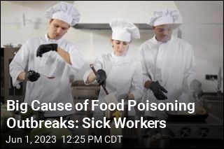 Big Cause of Food Poisoning Outbreaks: Sick Workers