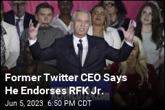 Former Twitter CEO Says He Endorses RFK Jr.