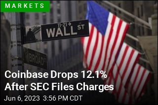 Coinbase Drops 12.1% After SEC Files Charges