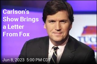Fox: Carlson&#39;s New Show Violates Contract