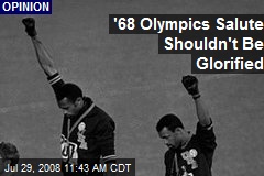 '68 Olympics Salute Shouldn't Be Glorified