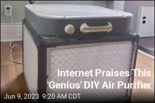This DIY Air Purifier Is All the Rage Online