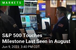 S&amp;P 500 Touches Milestone Last Seen in August