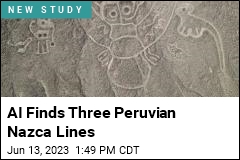 AI Finds Three Peruvian Nazca Lines