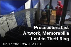 Prosecutors List Artwork, Memorabilia Lost to Theft Ring