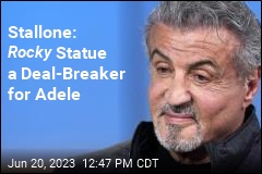 Stallone: Rocky Statue Cinched Deal for Adele