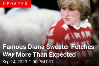 Diana&#39;s Original Sheep Sweater Soon Up for Grabs