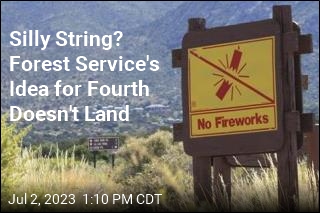 Silly String? Forest Service&#39;s Idea for Fourth Takes Flak