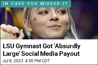 LSU Gymnast Got &#39;Absurdly Large&#39; Social Media Payout