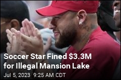Soccer Star Fined $3.3M for Illegal Mansion Lake