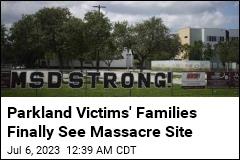 Victims&#39; Families Tour Untouched Parkland School Shooting Site