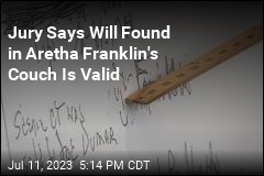 Jury Says Will Found in Aretha Franklin&#39;s Couch Is Valid