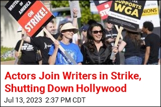 Actors Join Writers in Strike, Shutting Down Hollywood