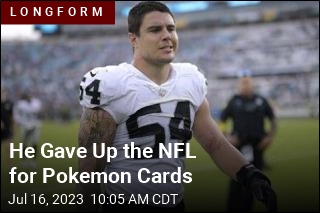 He Gave Up the NFL for Pokemon Cards