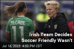 Ireland Ends Friendly After Injury to Player