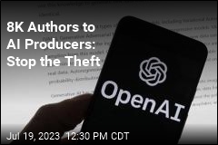 8K Authors to AI Producers: Stop the Theft
