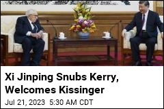 Kissinger Gets a Warm Welcome From Xi Jinping