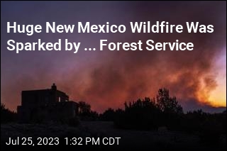 Huge New Mexico Wildfire Was Sparked by ... Forest Service