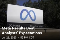 Meta Results Beat Analysts&#39; Expectations