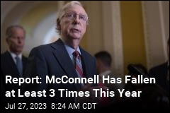 Report: McConnell Has Fallen at Least 3 Times This Year
