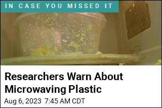 Researchers Warn About Microwaving Plastic