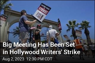 It&#39;s a Step Toward Progress in Hollywood Writers&#39; Strike
