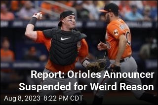 Report: Orioles Announcer Suspended for Weird Reason