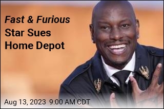 Actor Tyrese Gibson Is Suing Home Depot