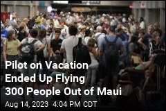 Pilot on Vacation Stepped Up to Help in Maui