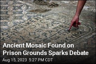 Ancient Mosaic Found on Prison Grounds Sparks Debate