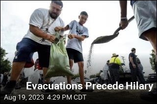 Hilary Weakens, Speeds Up