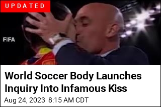 Unsolicited Kiss After World Cup Victory Raises Eyebrows